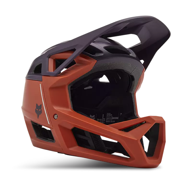 Fox Proframe Full Face Helmet - Clyzo - Atomic Orange - AW24