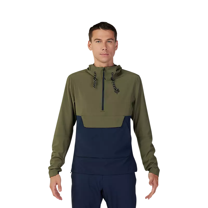 Fox Ranger Wind Pullover - Olive - SS24