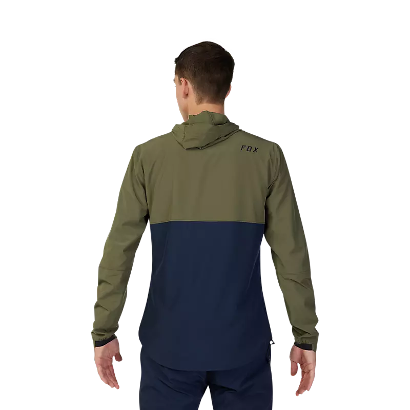 Fox Ranger Wind Pullover - Olive - SS24