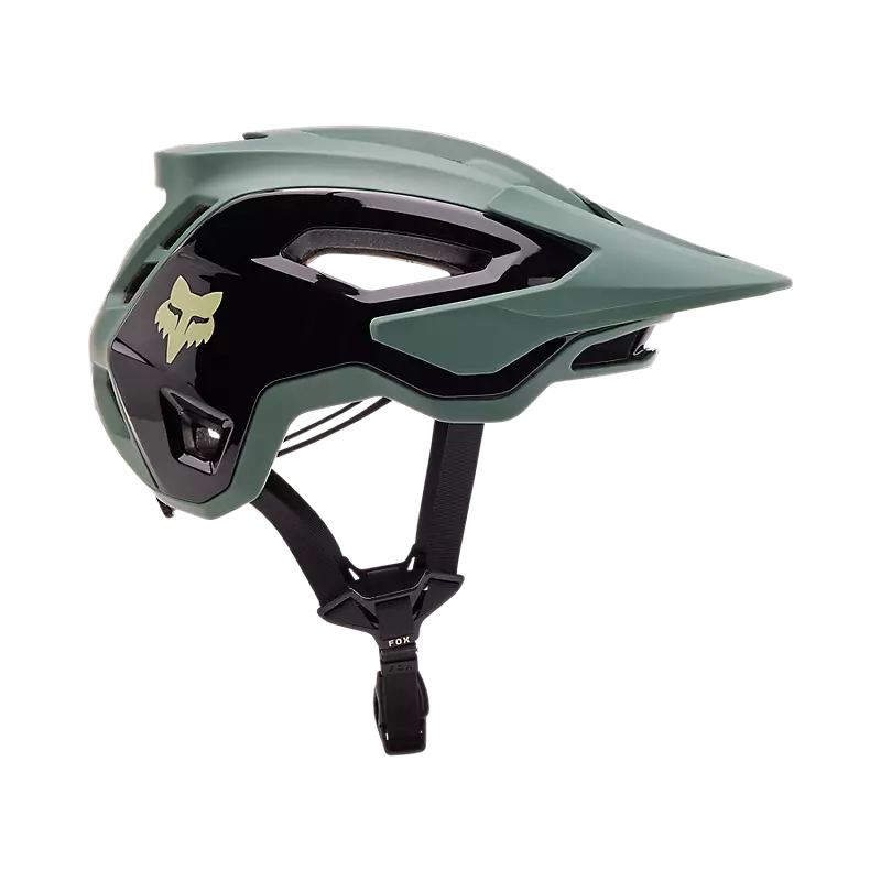 Fox Speedframe Pro Helmet - Blocked - Hunter Green - AW24