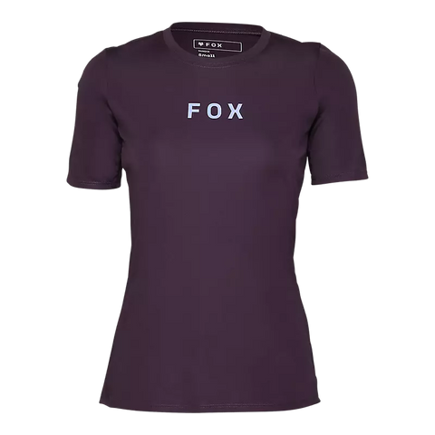 Fox Womens Ranger Workmark Jersey - Dark Purple - AW24