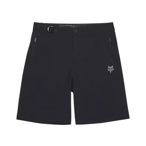 Fox Youth Ranger Lined Shorts - Black - AW24