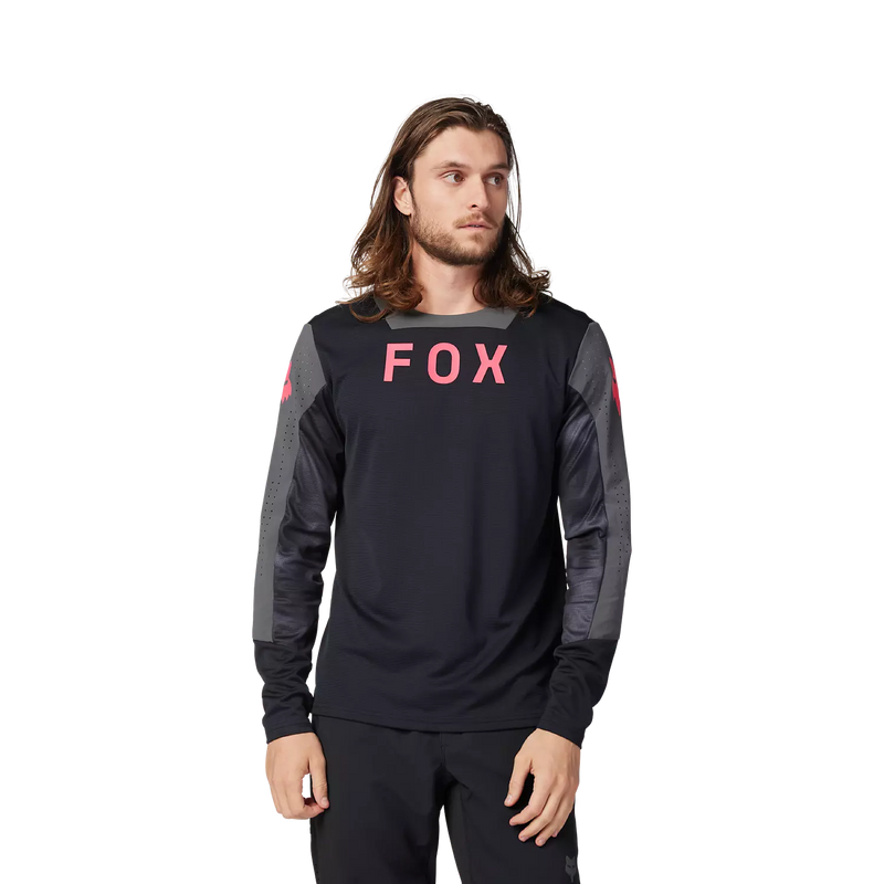 Sale - Fox Defend LS Jersey Taunt Black - AW24